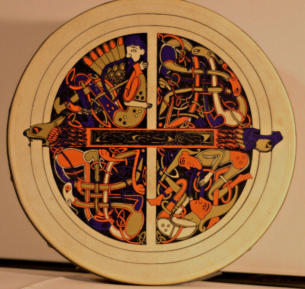Decorative Hand-held Drum : Frame Drum Bodhran